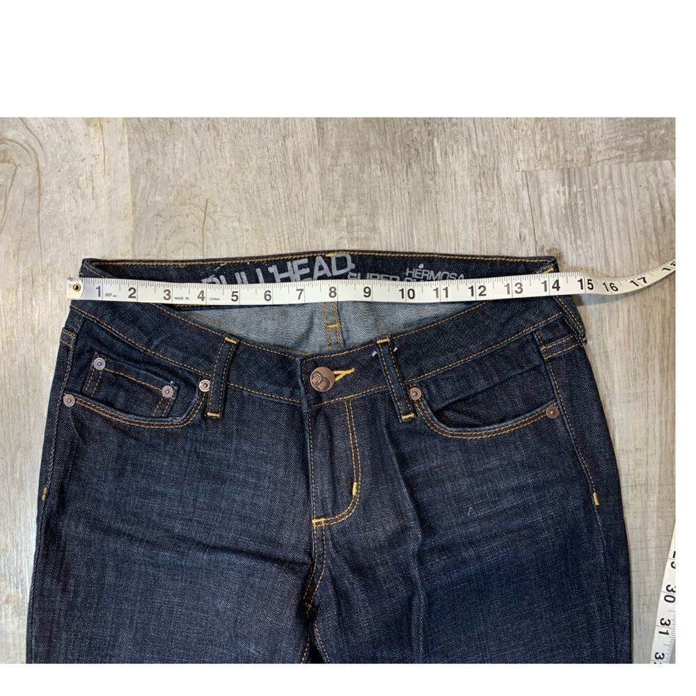 New!! BullHead hermosa Super skinny dark wash size 5 long - Picture 9 of 9